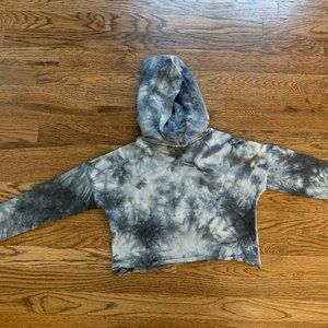 Tie Dye Cropped Hoodie